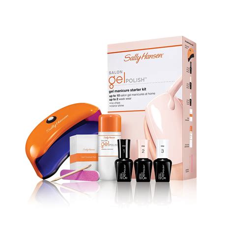 sally hansen salon gel starter kit|sally hansen gel kit directions.